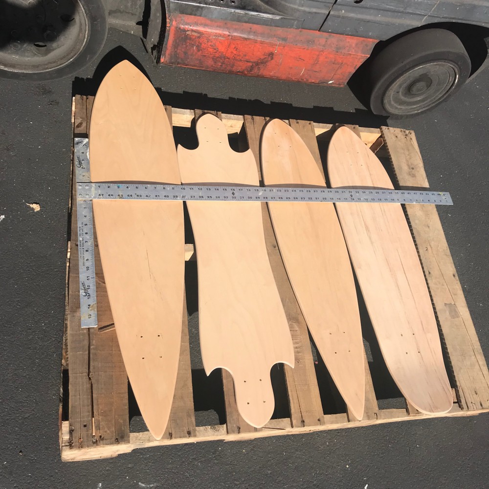 Unfinished Cheap Skateboard Diy