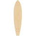 Fishtail Longboard