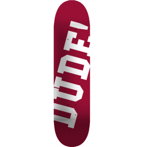 DUDE! team deck red-white