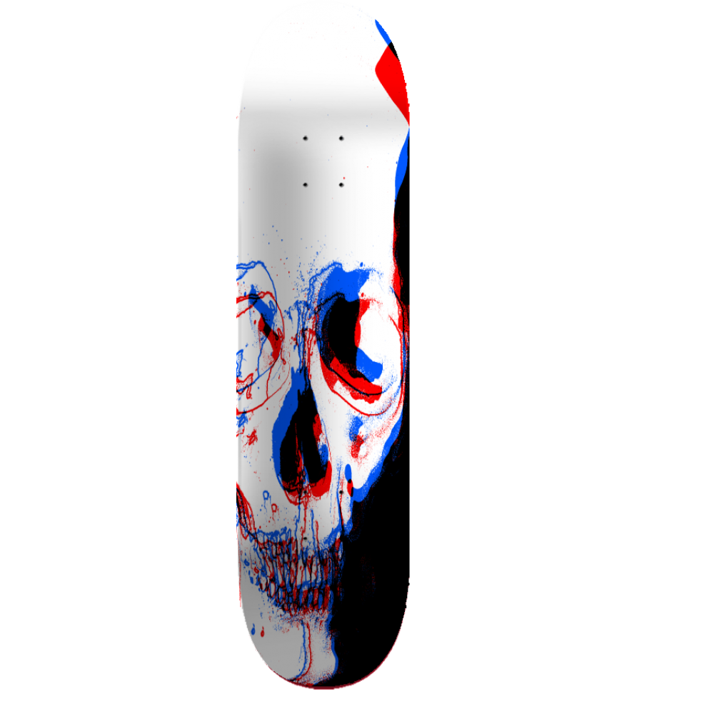 American Skates Skull Deck – Steep Concave 7.5 – 8.5