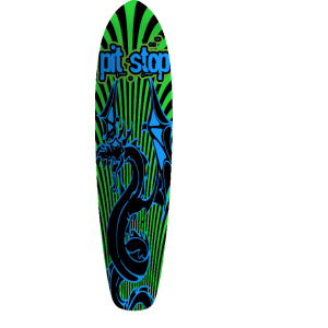 pit stop black and green dragon deck