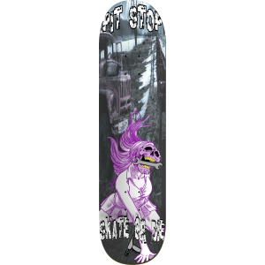 pit stop skate or die deck