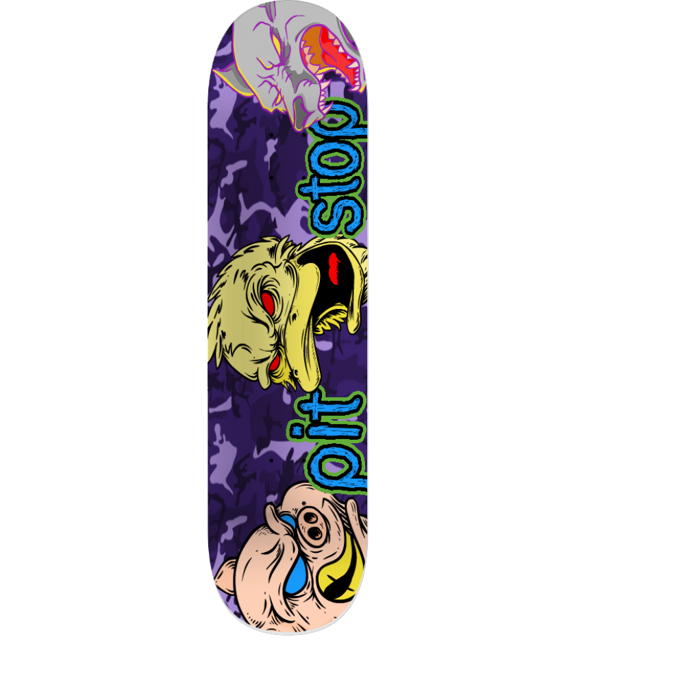 pit stop duck pig wolf camo deack
