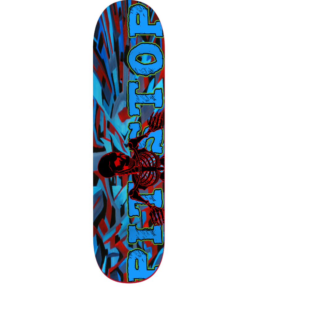 pit stop red skull deck