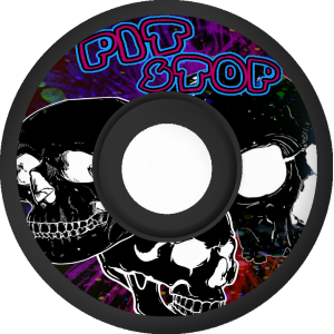 crazy skull 52mm wheels