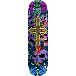 Punk Rock Skateboard 