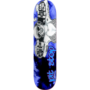 pit stop skate or die blue deck