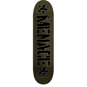 Menace Skateboards Green Deck