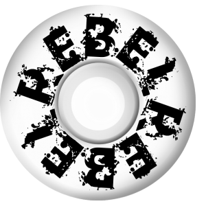 Rebel - White and Black Wheels