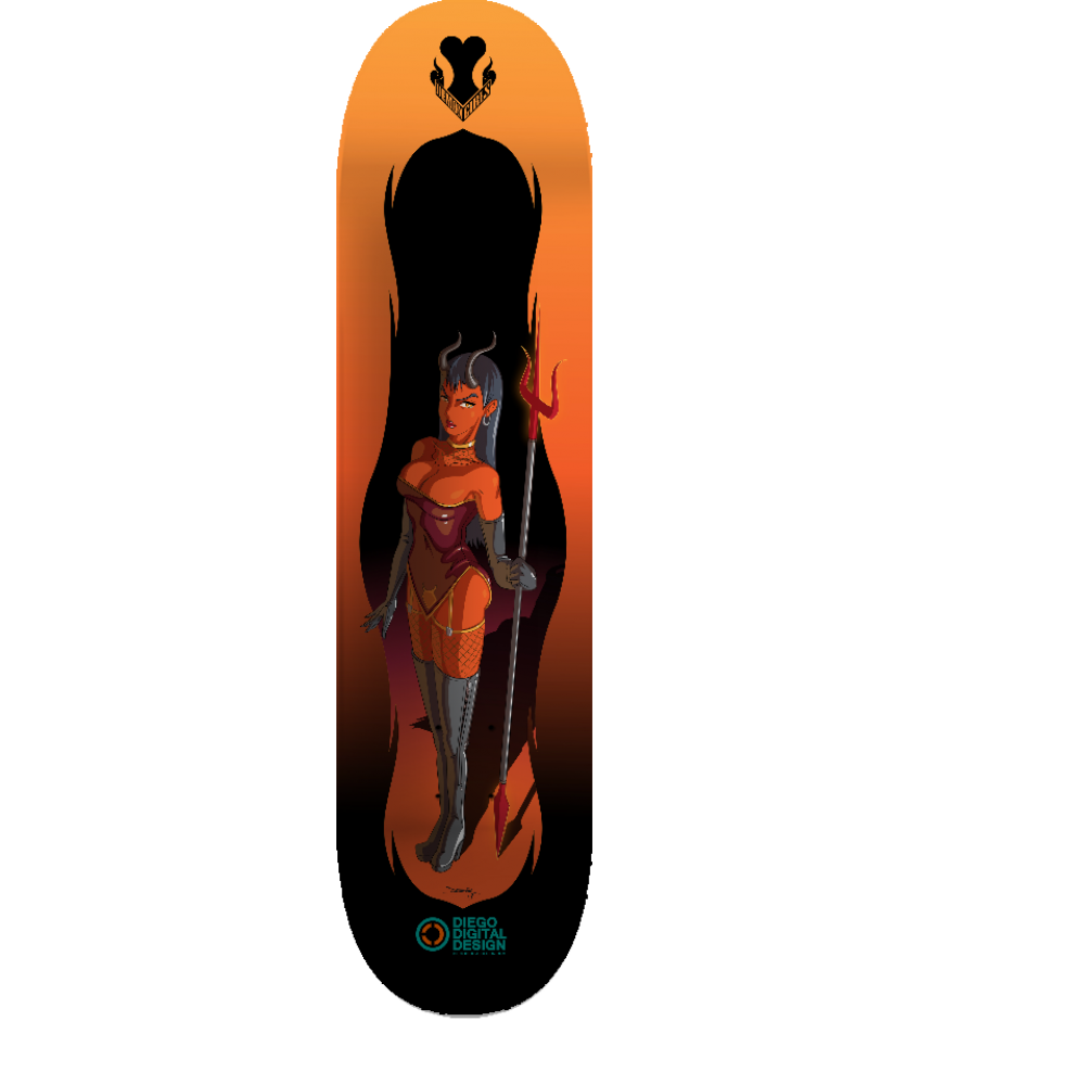 Demon Girls 1 Steep Concave Deck