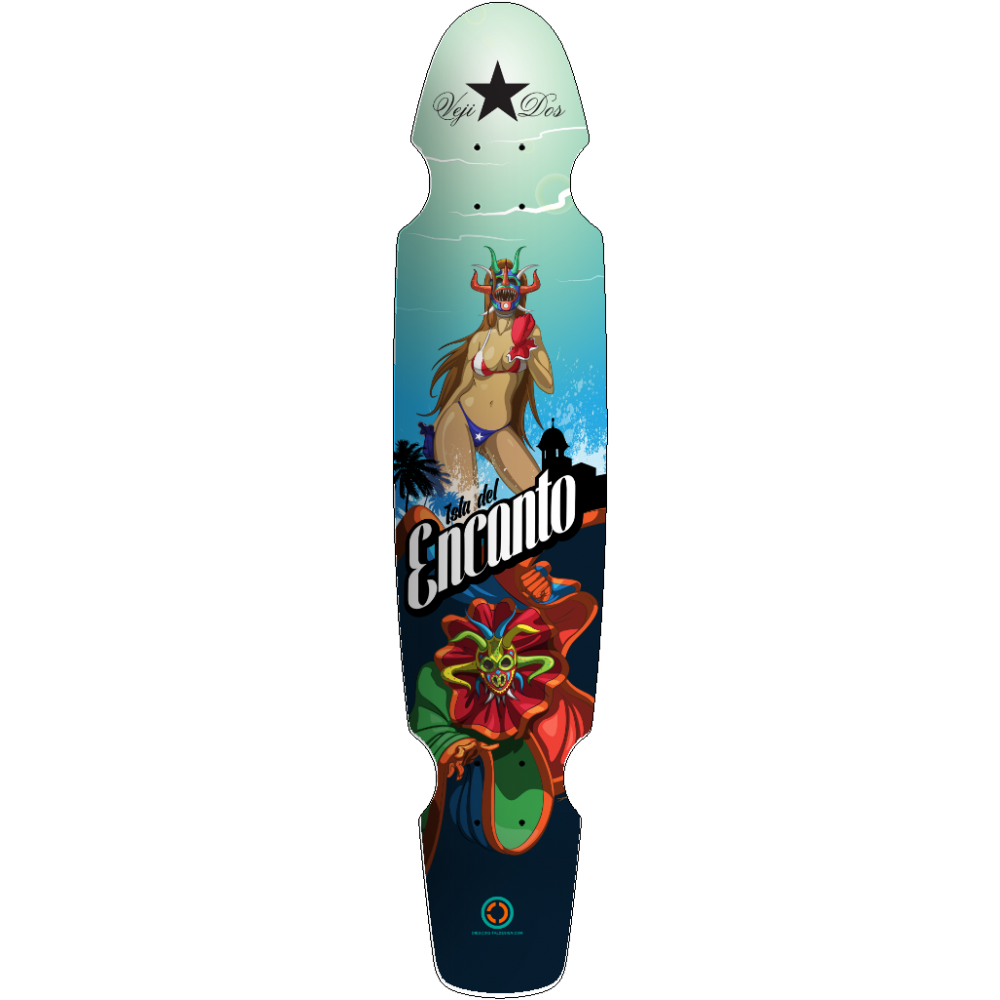 Encanto Master Carver Longboard