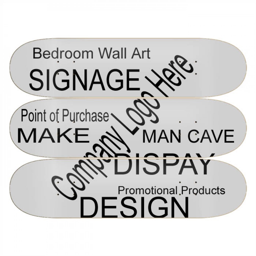 Skateboard Wall Art Display Promotion