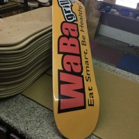 Waba Grill Promotional Skateboard