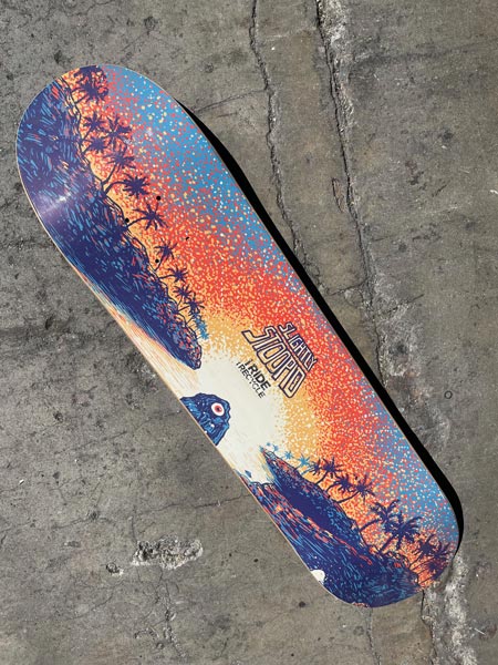 slightly stoopid skateboard